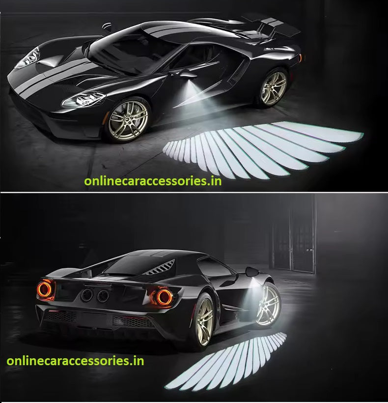 car angle wings light