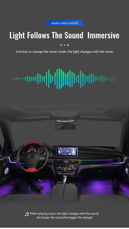 Illuminate Your Car with Cardi K4 (7th Gen) Atmosphere Light - Create an Ambience You'll Love! - Daga sales -onlinecaraccessories.in