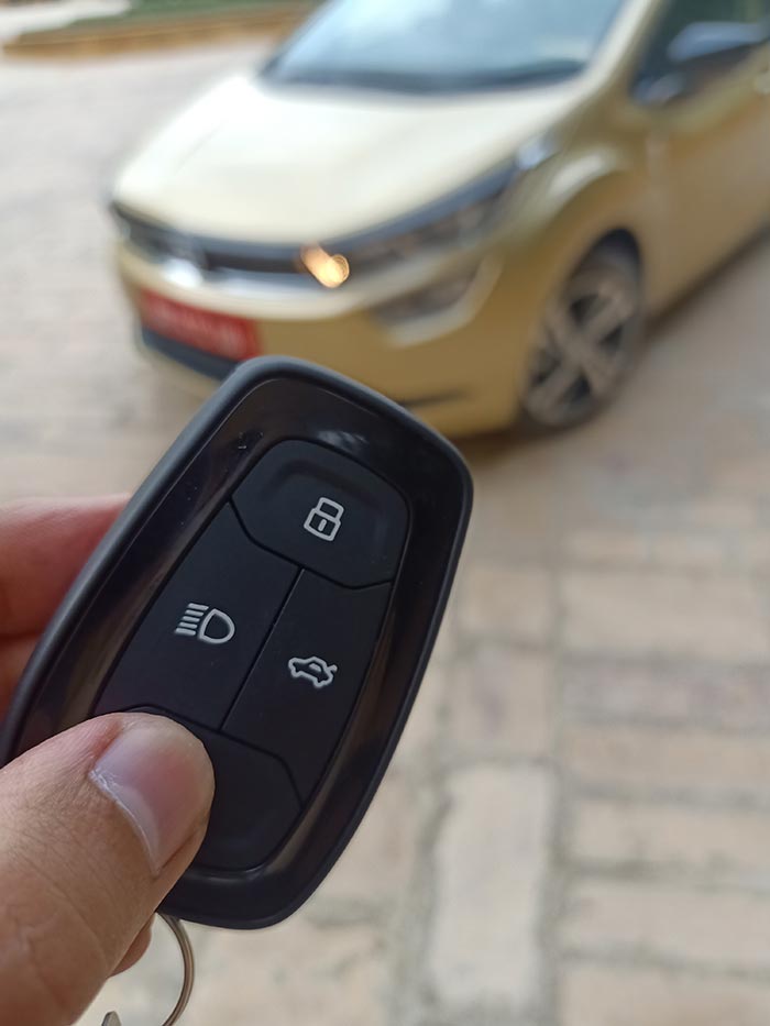 Tata nexon deals car key cover